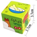 KLOCKI PUZZLE 6W1 Szerokość produktu 10 cm