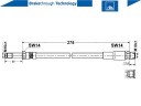 ATE 83.6113-0276.3 FIL DE FREIN FLEXIBLEphoto 9