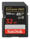 Карта памяти SDHC SANDISK 32 ГБ EXTREME UHS-I U3