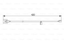 CAPTEUR PLAQUETTES FREIN VW DROIT TOUAREG- Q7 1 PCSphoto 14