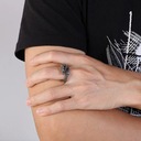 KALEN Creative 3D Dragon Charm prstene na prsty HIp Ho Dominujúca farba zlatá