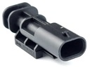 PRISE MALE MCON 2-PIN 5Q0973802 VW AUDI SKODA SEAT photo 4 - milautoparts-fr.ukrlive.com