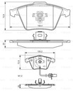 SABOTS DE FREIN DE FREIN BOSCH 0 986 494 271 photo 2 - milautoparts.fr