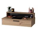 LENA PLUS ПОДВЕСНОЙ ТЮРЁДНЫЙ СТОЛИК С КОНСОЛИ, ДУБ ARTISAN