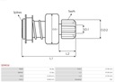 AS-PL SD9016 EMBRAYAGE JEDNOKIERUNKOWE, DÉMARREUR photo 4 - milautoparts-fr.ukrlive.com