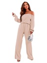 Элегантный женский комплект, блузка от испанки, брюки с рюшами, модный, свободный, L/XL.