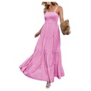 Dámske šaty na voľný čas Sling pás pásik Resort Dress Summer Resort, S Pohlavie Výrobok pre ženy