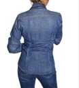 Džínsová dámska košeľa Taliovaná Veľkosť XL