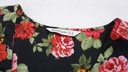 STRADIVARIUS elegancka bluzka w kwiaty r S Fason klasyczny