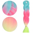 Синтетические пряди ВОЛОСЫ цветные косы дреды