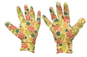 ЗАЩИТНЫЕ ПЕРЧАТКИ ДЛЯ САДА ЦВЕТОЧНЫЕ, размер 8-М