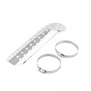 VERSATILE HOLE MOTORCYCLE PROTECTION THERMAL PROTECTION PIPES GRADUATION SREBR  photo 12
