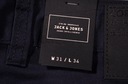 JACK&JONES spodnie DALE COLIN navy jeans _ W31 L34 Długość nogawki długa