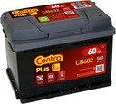 АККУМУЛЯТОР CENTRA PLUS 60AH 540A CB602 изображение 1