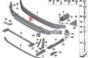 MINI COOPER F55 F56 F57 MOUSSE AMORTYZUJACA AVANT COFFRE 51647301589photo 7