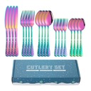 Рождественский Узор Элемент Набор Посуды Из Нержавеющей Стали Домашний Западный Стейк