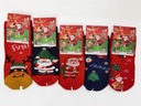 Ponožky detské vianočné protišmykové ABS Počet kusov v ponuke 1 szt.