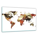 ДОСКА РАЗДЕЛОЧНАЯ СТЕКЛЯННАЯ 30х22 СПЕЦИИ ЗАКАЛЕННОЕ СТЕКЛО