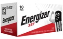 10x BATERIA SREBROWA ENERGIZER SR 416 SW 337 623