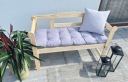 Подушка для скамейки садового кресла LIGHT GREY