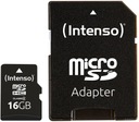 Карта памяти INTENSO microSDHC 16 ГБ, класс 4