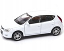 Hyundai i30 2009 1:34 kovový model WELLY biely Vek dieťaťa 3 roky +