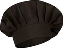 Kuchárska čiapka šéfkuchára čierna