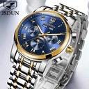JSDUN 8718 Business Pánske mechanické hodinky Tvar puzdra okrúhly