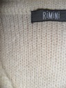 Rimini-długi moherowy sweter ekri L/moher Marka inna