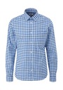 Pánska košeľa s.Oliver modrá kockovaná - L Pohlavie Výrobok pre mužov