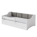 Detská posteľ s čalúnenými panelmi ERYK 160x80 so zásuvkou + matrac Kód výrobcu K11O18B2I9_M