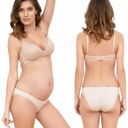 MAMA MINI Трусики для беременных ЖЕНСКИЕ ХЛОПКОВЫЕ ТРУСИКИ ПОД ЖИВОТ, БЕЖЕВЫЕ, XL