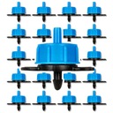 КАПЕЛЬНИЦА ЭМИТЕРНАЯ С ТУРБУЛЕНТНЫМ ПОТОКОМ ДЛЯ МОНТАЖНОЙ ТРУБЫ 2л/ч 4мм 25ШТ.