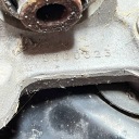 VOLVO S60 2005 MOYEU ROUES ARRIÈRE ARRIÈRE CÔTÉ GAUCHE 9200623photo 6