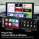 MMB MAX Wireless CarPlay Android Auto Multimediálny adaptér Kód výrobcu OA07367