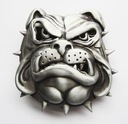Buldog pies klamra 3D zapinka do paska