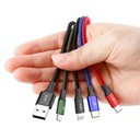 Baseus kabel przewód USB 4w1 Lightning / 2x USB Typ C / micro USB w nylonow Długość przewodu 1.2 m