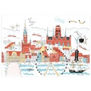 Плакат «Панорама Гданьска»