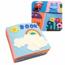 СЕНСОРНАЯ 3D-ИГРУШКА-КНИГА ДЛЯ МАЛЕНЬКИХ ДЕТЕЙ МОНТЕССОРИ