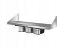ПОЛКА НАСТЕННАЯ ДЛЯ КУХОННОЙ МАСТЕРСКОЙ 3x GN 1/9 INOX