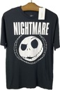 Pánske čierne tričko The Nightmare Before Christmas DISNEY veľ. L