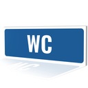 ТАБЛИЧКА ДЛЯ ТУАЛЕТА Табличка для туалета Табличка для туалета Табличка для туалета ПВХ 10x30