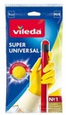 VILEDA SUPER GRIP ПЕРЧАТКИ ДЛЯ ДОМАШНЕЙ РАБОТЫ M