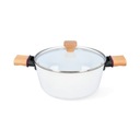 АЛЮМИНИЕВЫЙ ГОРШОК ОСИНА 28СМ, 5Л