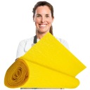 ДЕКОРАТИВНАЯ Салфетка КРЕП 50X200СМ ЖЕЛТОЕ ЗОЛОТО ПРОЧНАЯ