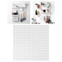 Peg Board Nástenný organizér Ozdoby Pegboard L Hĺbka nábytku 0 cm