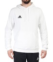 Bluza z kapturem adidas Entrada r.L - biała Materiał dominujący bawełna