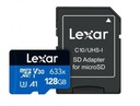 Карта Lexar 633X microSDHC/SDXC 128 ГБ (V30) R95/W45
