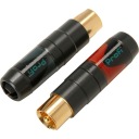 2 шт. разъем RCA HI-End Neutrik NF2C-B / 2, без щелчков