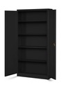 Металлический шкаф для офиса и мастерской All Black JAN NOWAK JAN 185: черный